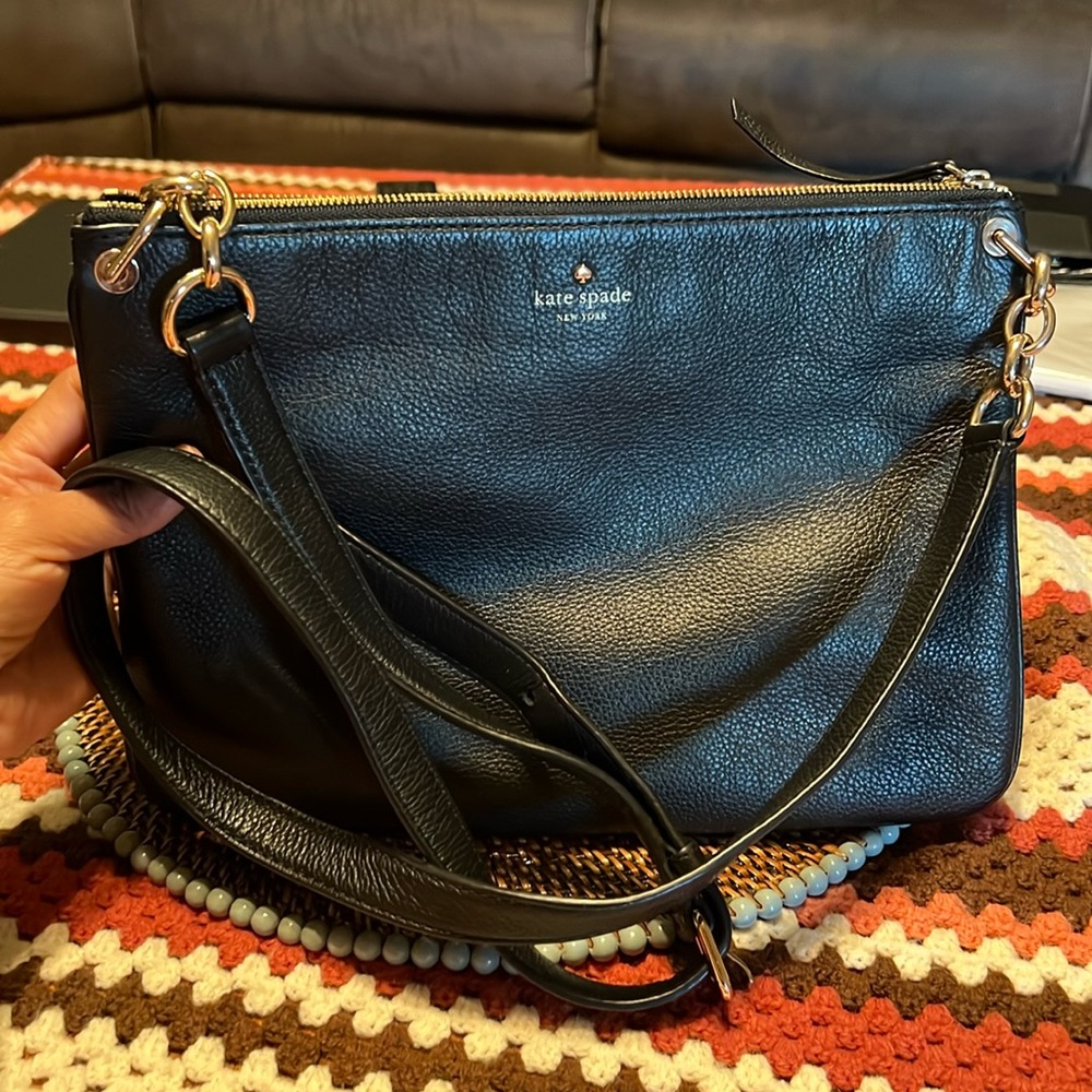 Kate Spade Shoulder/Crossbody Bag In Black